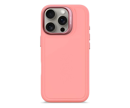 Etui do telefonów Decoded AntiMicrobial SiliconeStacks iPhone 16Pro MagSafe bubble gum D25IPO16PBCST9BM